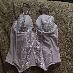 La Senza Lace Bustier Corset Top